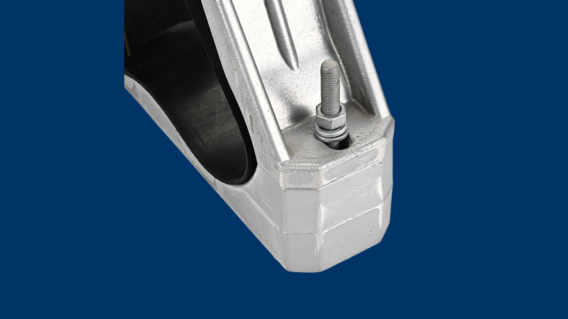 Side view of the JGP clamp